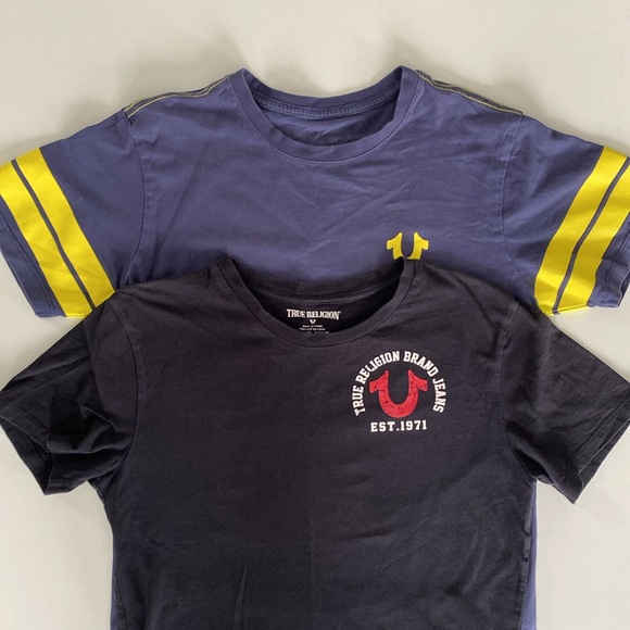 True Religion Boys Youth T-shirts Bundle Lot of Two - Picture 2 of 6